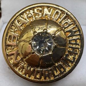 1972 LA Lakers “Wilt Chamberlain” Gold colored NBA World Championship Ring